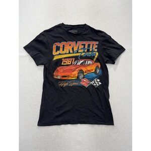 Corvette Turbo 1981 Shirt Mens Medium Black Chemistry Graphic Racing Tee